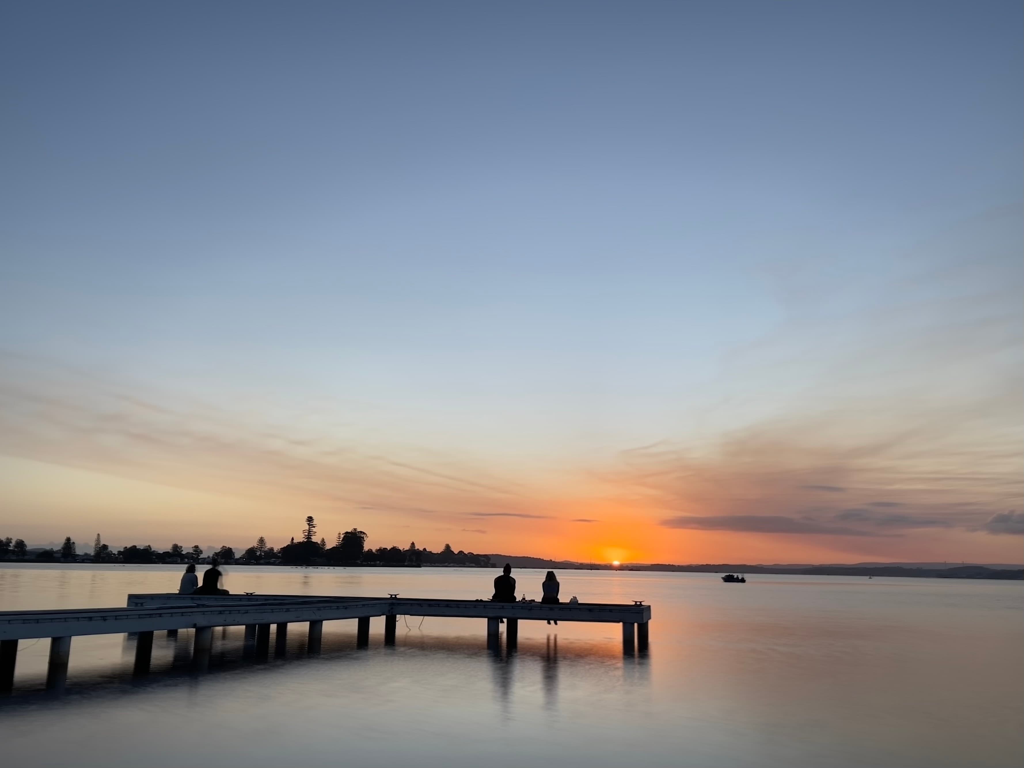 Sunset in Belmont, NSW