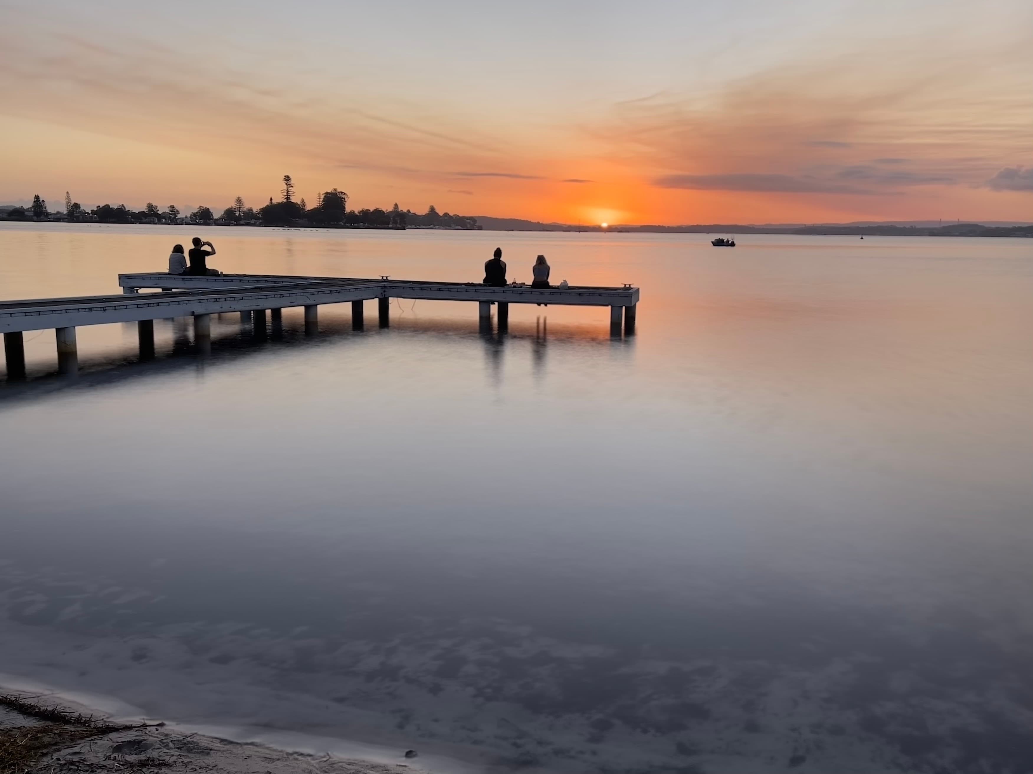 Sunset in Belmont